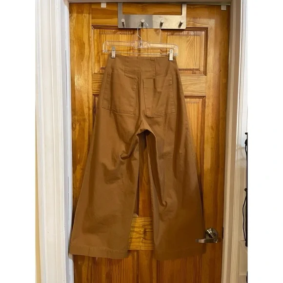 esby | Lucia wide leg canvas pant - Picture 4 of 11